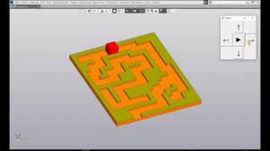 КОМПАС-3D. Python. Лабиринт. Пример.