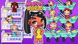МНОГО КРОВАТЕЙ и КОЛЯСОК - ДЕТСКИЙ САД - ОБНОВЛЕНИЕ - МЛАДЕНЦЫ в AVATAR WORLD - СЕКРЕТЫ !