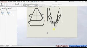 Сложная сварная конструкция в SolidWorks