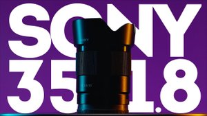 Объектив Sony 35mm f1.8 для Sony a7s III - лучший светосильный объектив Sony