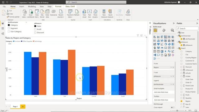 How to Change the Legend Dynamically in Power BI Chart | Field Parameter Tutorial