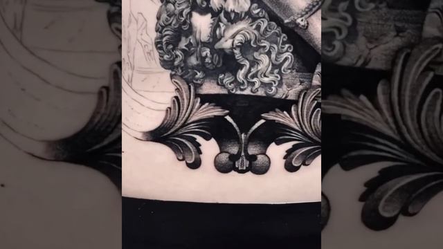 Amazing Renaissance back piece Progress by Suan Tattoos @suan.tattoos !