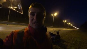 Двигаюсь ночью по трассе! Дальняк на Citycoco White Siberia 2wd