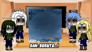 PAST LEGENDARY SANINS AND DAN REACT TO BORUTO-TWO BLUE VORTEX ! #gacha #react #naruto #boruto