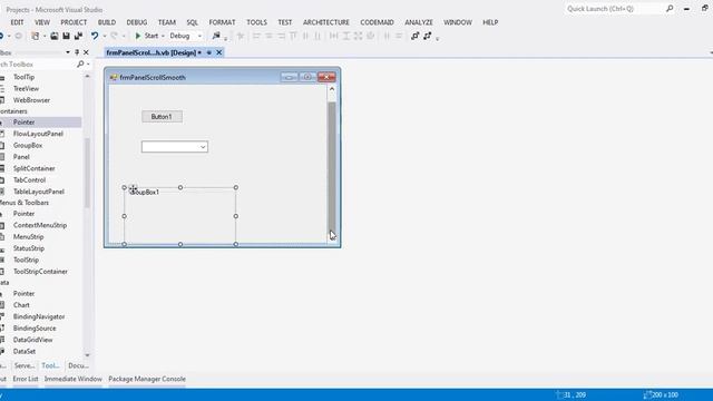 VB .Net - Panel Scroll Smooth | QUICK TIP #07 смотреть онлайн