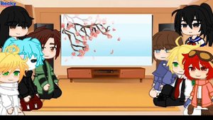 Fandoms React ( Gacha Club ) Yandere simulator, Demon slayer, The promised neverland, Eden.