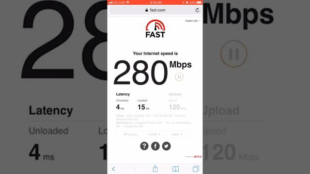 Mikrotik haP AC2 Speedtest WiFi Speedtest