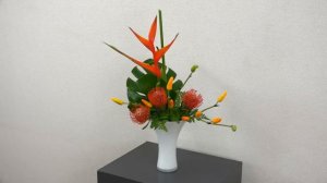 フラワーアレンジメントテクニックをわかりやすく教えます~How to make a flower arrangement for biginner.