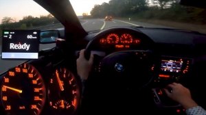 AutoBahn - BMW E46 330i (2003) - POV drive | 100-200 km/h | Top speed
