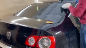 ФОРМОВКА + ТОНИРОВКА ЗАДНЕГО СТЕКЛА VOLKSWAGEN PASSAT B6