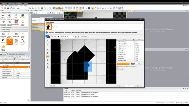 14. Adaptive Vision Studio Tutorial: Template Matching