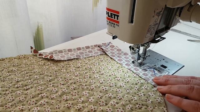 Как пришить бейку.