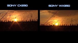 Sony CX250E vs Sony WX350