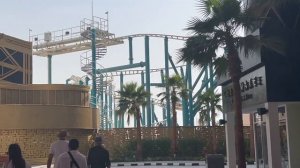 Дубай - Парк атракционов MOTIONGATE - Аделия Загребина с семьей