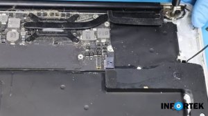 MacBook Air 13" Mid 2012 A1466 820-3209-A No image  Water Damage (Wasserschaden Reparatur) Solved