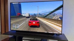 LG OLED C2 + Gta V PS5 Slim Gameplay 4K 60 FPS Test