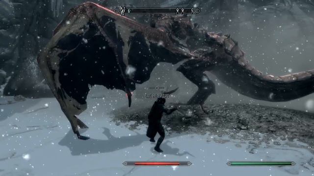 The Elder Scrolls V: Skyrim / OneStab Dragon смотреть онлайн