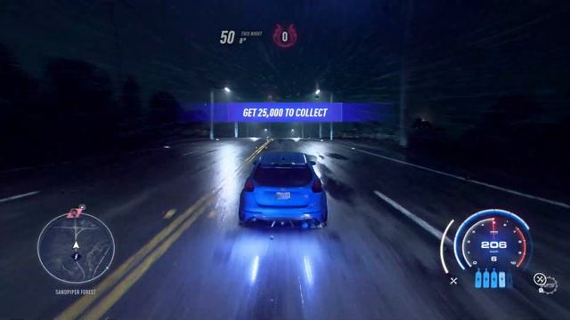 Need For Speed HEAT Ford Focus RS 645hp Free Roam смотреть онлайн