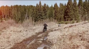 Покатушки на питбайках, sssr core полуавтомат, motoland apex 125.