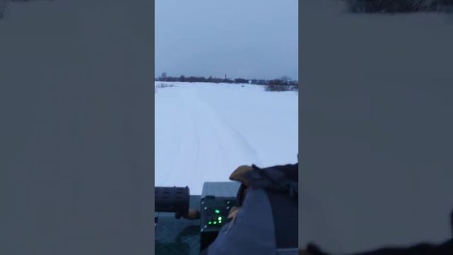 Вездеход Леший 5 по глубокому снегу смотреть онлайн