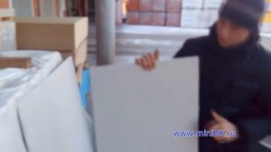Как привести на машине большой лист гипсокартона?