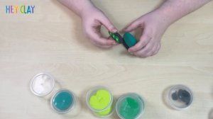 Как слепить ТАНК из пластилина? Лепим из воздушного пластилина Hey Clay!