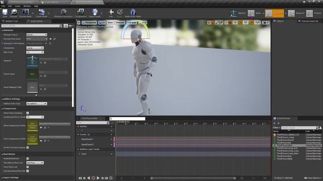 Редактирование и создание анимации в Unreal Engine 4 за 10 минут| Урок Unreal Engine 4| Создание иг