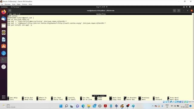 How to write your own Docker file for the following services such as VIM and WGET | Tamil смотреть онлайн