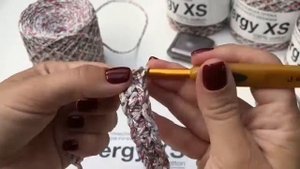 Сумка Шоппер из трикотажной пряжи Fergy XS
