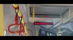 Новый голос Омского транспорта: 33й автобус с новым автоинформатором