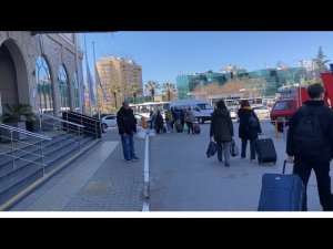 ЖД Вокзал Города Сочи, заселение в Гранд Отель ,,Жемчужина ‘’