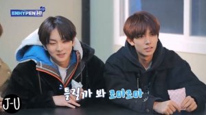 [Русская озвучка J-u] ENHYPEN&HI 2 cезон 1 эпизод | ENHYPEN&Hi Season 2 EP.1