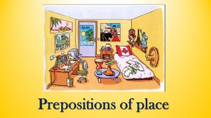 Предлоги места в английском языке - Prepositions of place