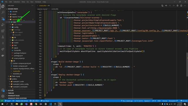 Práctica DevOps 11: Jenkins Pipelines con Quality Gates de SonarQube смотреть онлайн