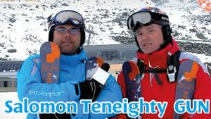 Тестирование (тесты) горных лыж Salomon Teneighty  GUN