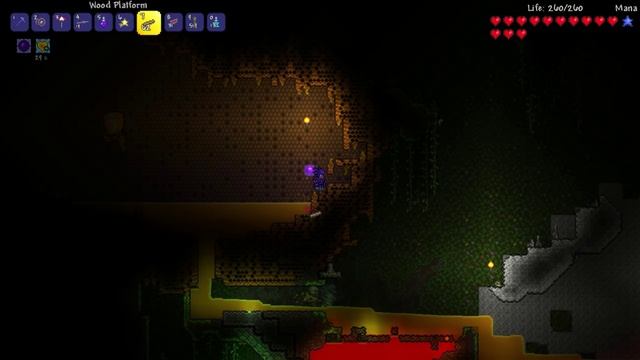 [Terraria] Основы: часть 06 - Королева пчел и джунгли смотреть онлайн