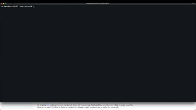 Kubernetes Security - Restrict a Container's Syscalls with seccomp - 10