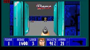 Wolfenstein 3D (PD) Demo, 2015 г., Сега Мега Драйв \ Генезис. Демка "Вольфенштайна" на "Сегу".