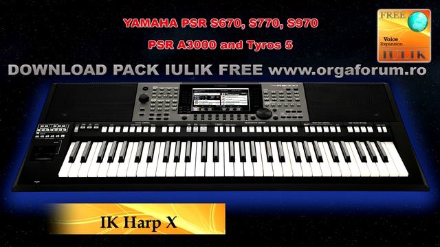 DEMO PACK IULIK FREE for YAMAHA PSR and Tyros 5, Genos смотреть онлайн