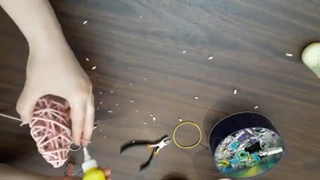 Пасхальный декор из бумажной лозы. смотреть онлайн