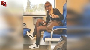 С девушками поездка в общественном транспорте покажется тебе не скучной