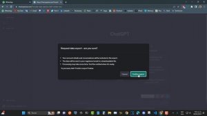 como DESCARGAR CONVERSACIONES de CHATGPT!?✅ Exportar data/historial de chat GPT