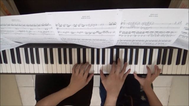 Demon Slayer OST : LiSA - Gurenge (4 Hands Piano Cover) смотреть онлайн