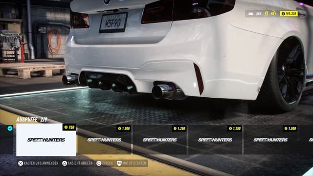 NFS HEAT M5 F90 смотреть онлайн