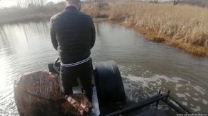 Лыткаринский каракат Сармат 1500 V3 Hydro (2021г.) на прицепе ЛЗСМ 23620.