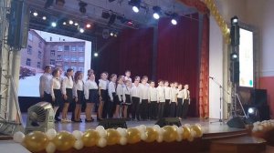 Песня "Школа Школа Двери Распахни" Юбилей школы 60 лет!