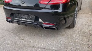 Mercedes S63 AMG Coupe Akrapovic Exhaust sound