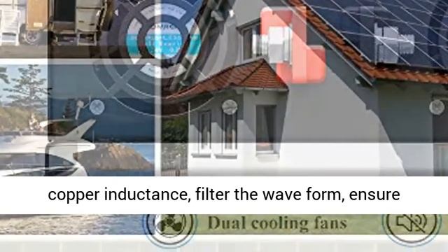 Reliable 3000W High Efficiency Pure Sine Wave Solar Power Inverter 12V 120V Power Converter-Overvie смотреть онлайн