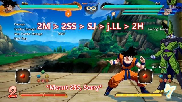 DBFZ - (EASY) Base Goku Solo Spirit Bomb Step By Step Tutorial