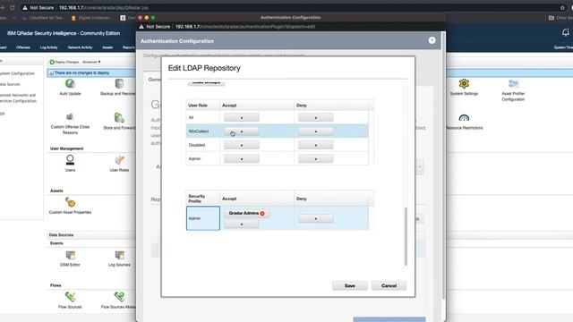 Qradar Group Based LDAP/LDAPS configuration